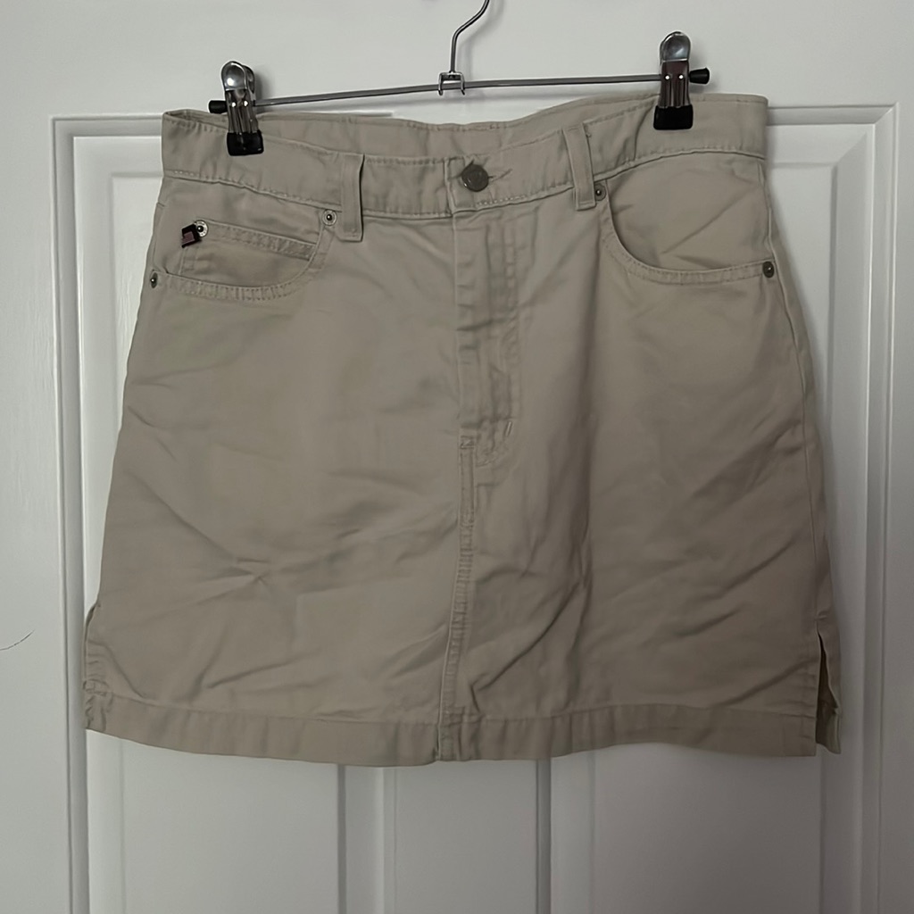 Vintage Polo Khaki Skirt